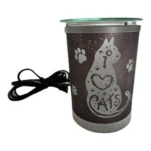 Scentsy "I Heart Cats" Warmer